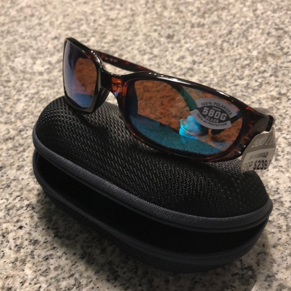 Costa Del Mar 580 Lenses w/ Tortoise frame Brine